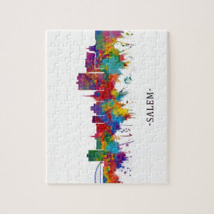 Puzzle Ligne Skyline Salem Oregon
