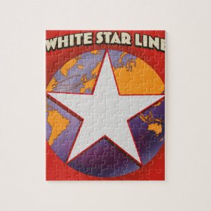 Puzzle Ligne White Star Navette de croisière. Jigsaw Puz