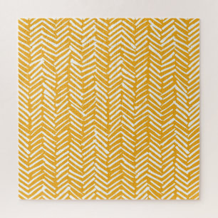 Puzzle Lignes Abstraites dessinées à la main, texture hip