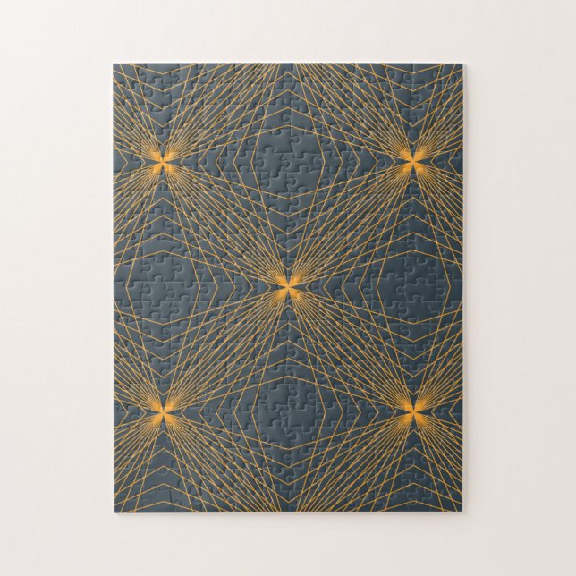 Puzzle Lignes de cool Abstraites et dynamiques dans le co (Vertical)