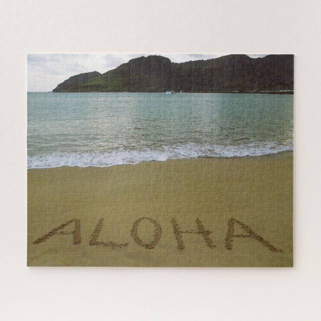 Puzzle Lihue Kauai Ocean Aloha (Horizontal)
