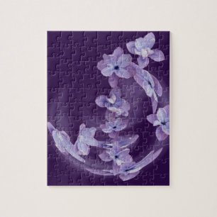 Puzzle Lilac en cercle