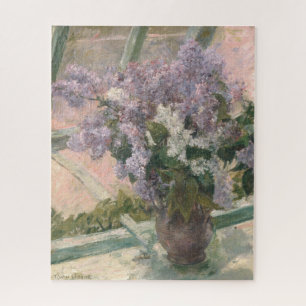 Puzzle Lilacs dans la fenêtre par Mary Cassatt Peintre am