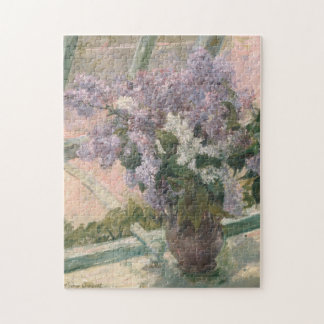 Puzzle Lilacs dans la fenêtre par Mary Cassatt Peintre am