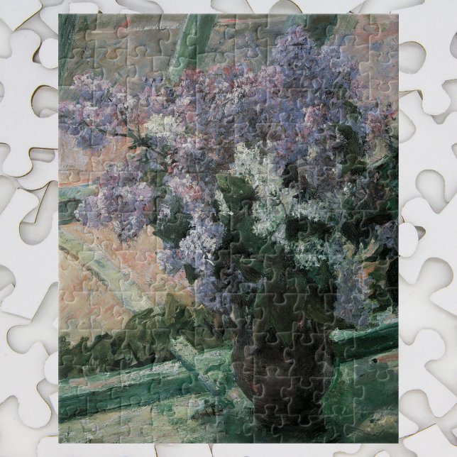 Puzzle Lilacs dans une fenêtre par Mary Cassatt, Art Vint (Créateur téléchargé)