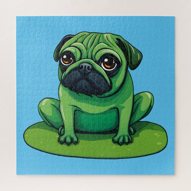 Puzzle Lili Pug (Vertical)