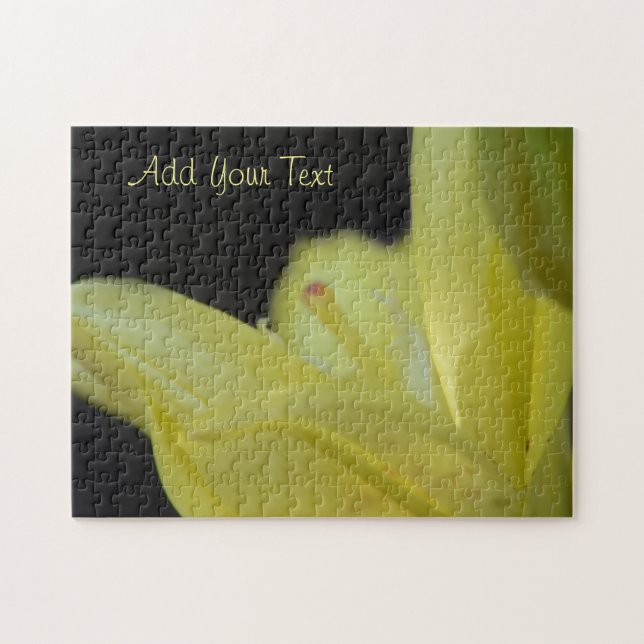 Puzzle Lily jaune par Shirley Taylor (Horizontal)