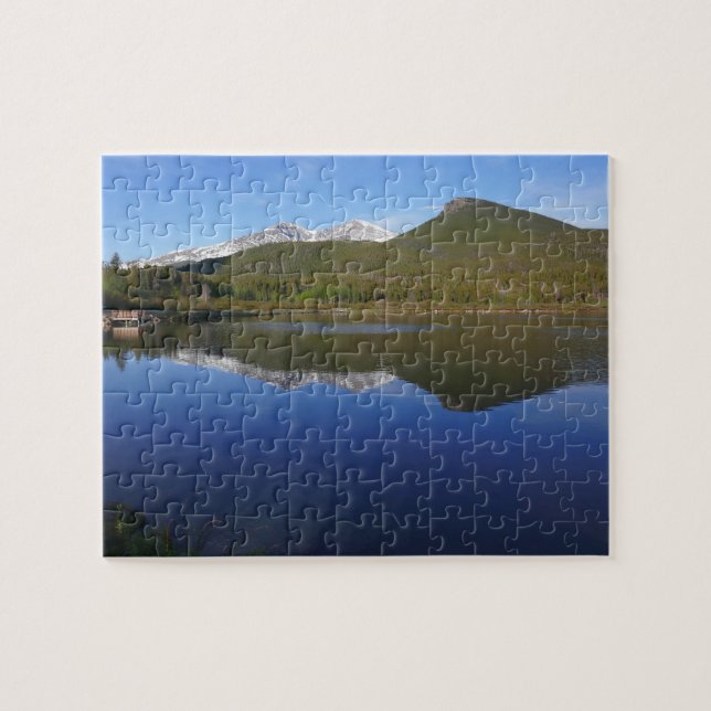 Puzzle Lily Lake à Rocky Mountain National Park (Horizontal)