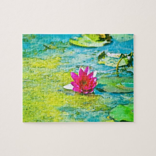 Puzzle Lily Lilypad (Horizontal)