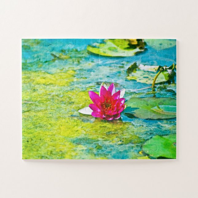 Puzzle Lily Lilypad (Horizontal)
