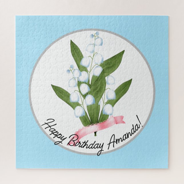 Puzzle Lily of the valley (Vertical)