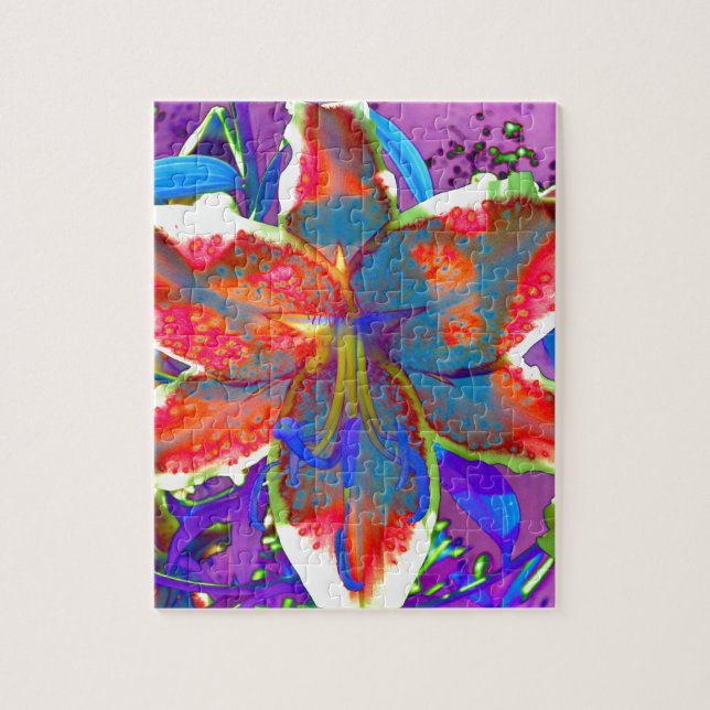 Puzzle Lily rétro (Vertical)