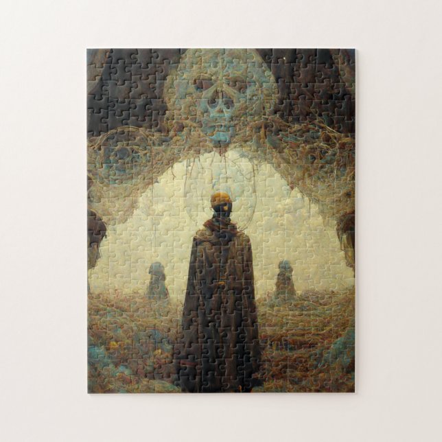 Puzzle L'Imaginaire foncé Entryway Sci-Fi (Vertical)