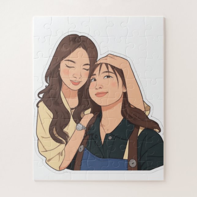 Puzzle LinDy (paire GL) (Vertical)