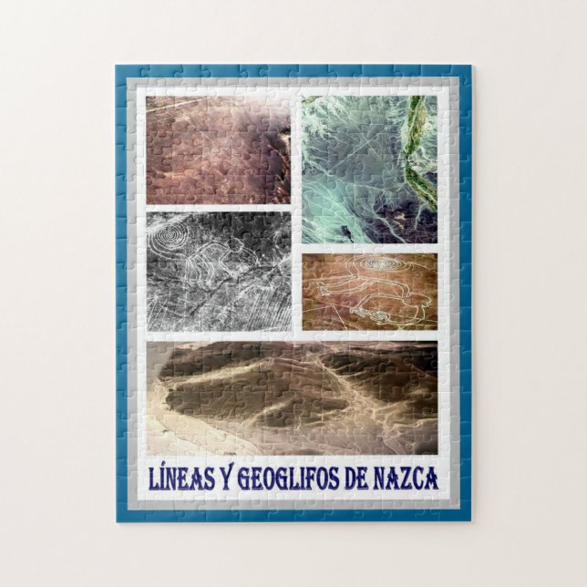 Puzzle Líneas y Geoglifos De Nazca - Pérou - (Vertical)