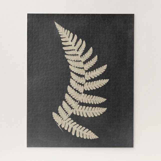 Puzzle Linen Fern (Vertical)