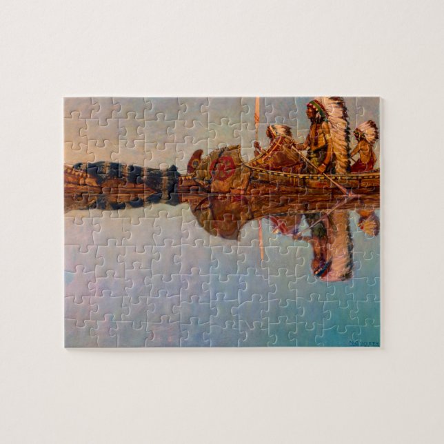 Puzzle L'inhumation de Newell Convers Wyeth (Horizontal)