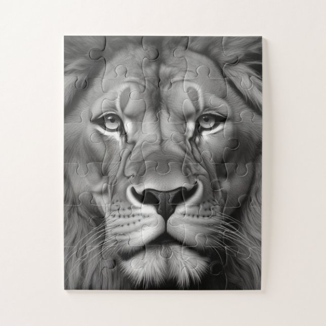 Puzzle Lion (Vertical)