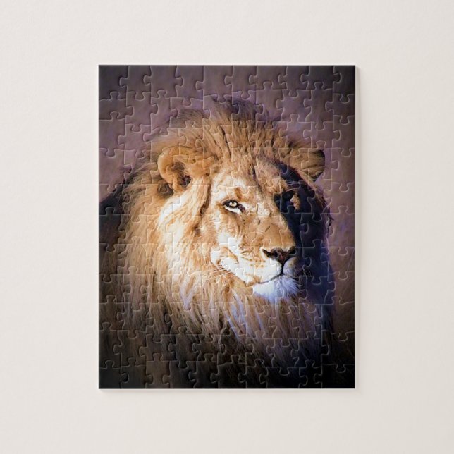 Puzzle Lion (Vertical)