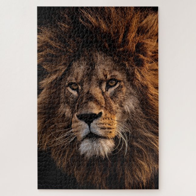 Puzzle Lion (Vertical)