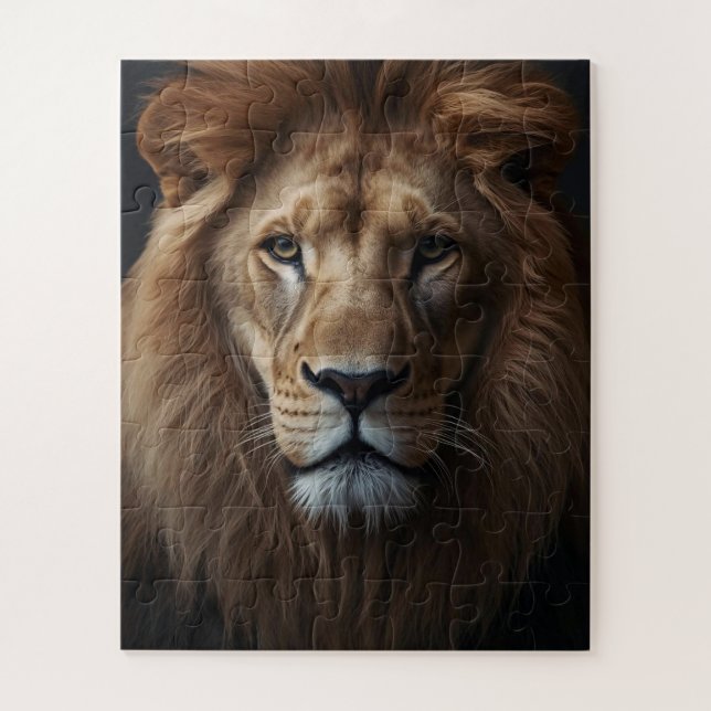 Puzzle Lion (Vertical)