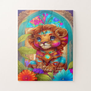 Puzzle Lion Cub