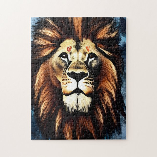 Puzzle Lion d'Afrique sauvage d'Artsy (Vertical)