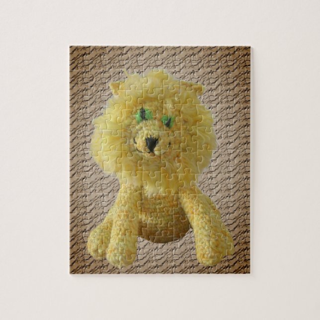 Puzzle - Lion de jouets (Vertical)
