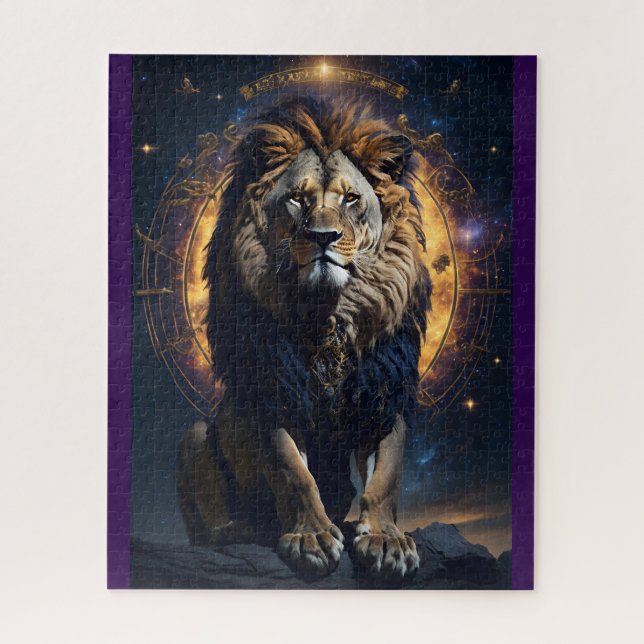 Puzzle Lion de Juda chrétien Jésus Christ Foi (Vertical)