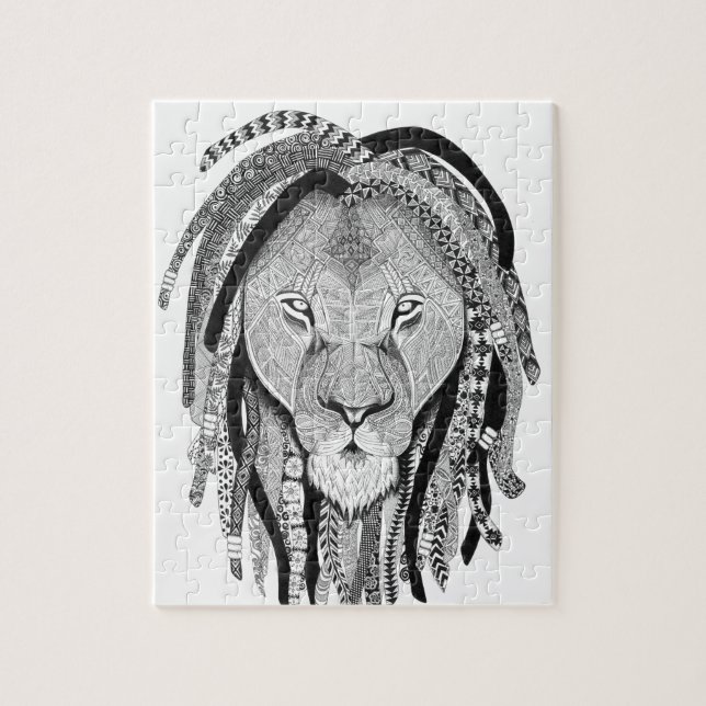 Puzzle Lion de Rasta (Vertical)