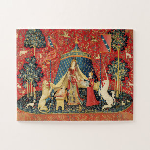 Puzzle Lion D'ENFANCE ET D'UNICORN, Fleurs D'Imaginaires,