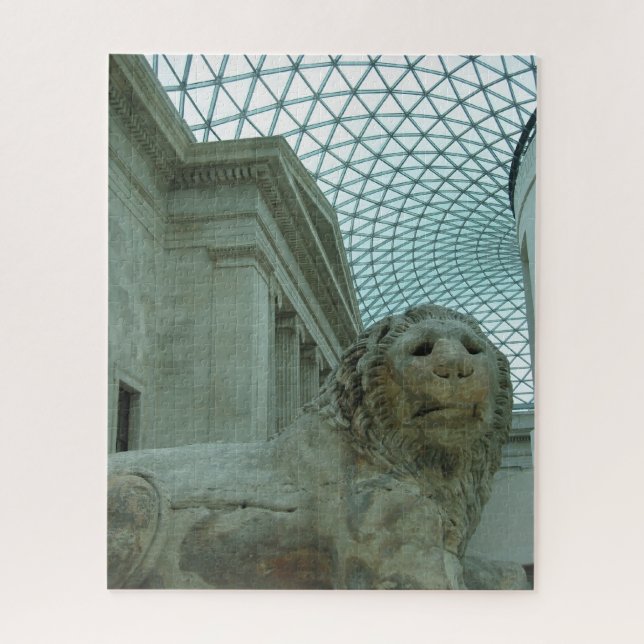 Puzzle lion du musée britannique (Vertical)