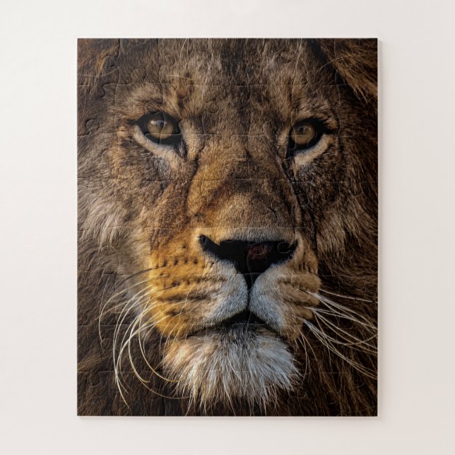 Puzzle Lion, Homme Adulte (Vertical)