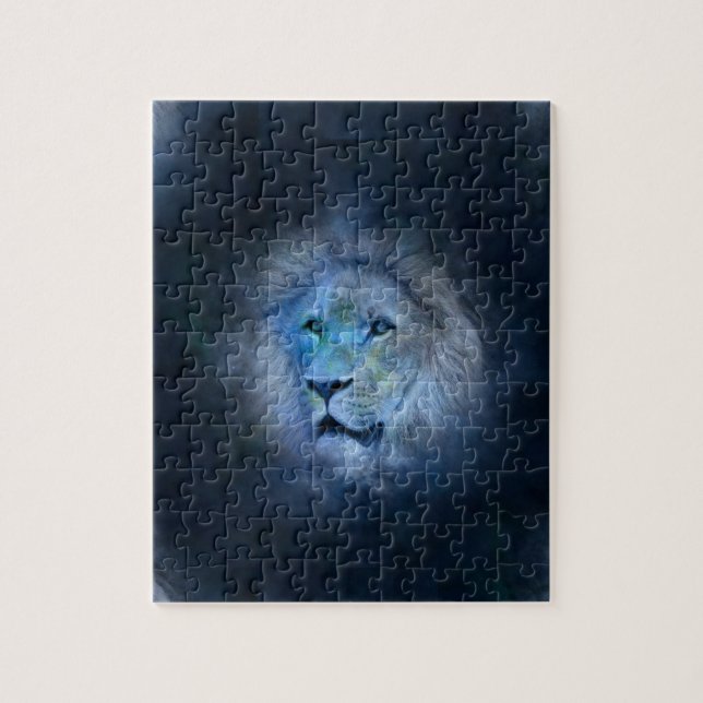 Puzzle lion leo (Vertical)