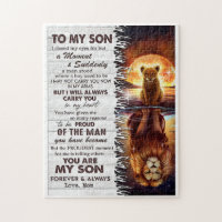 Lion Maman À Mon Fils J'Ai Fermé Mes Yeux