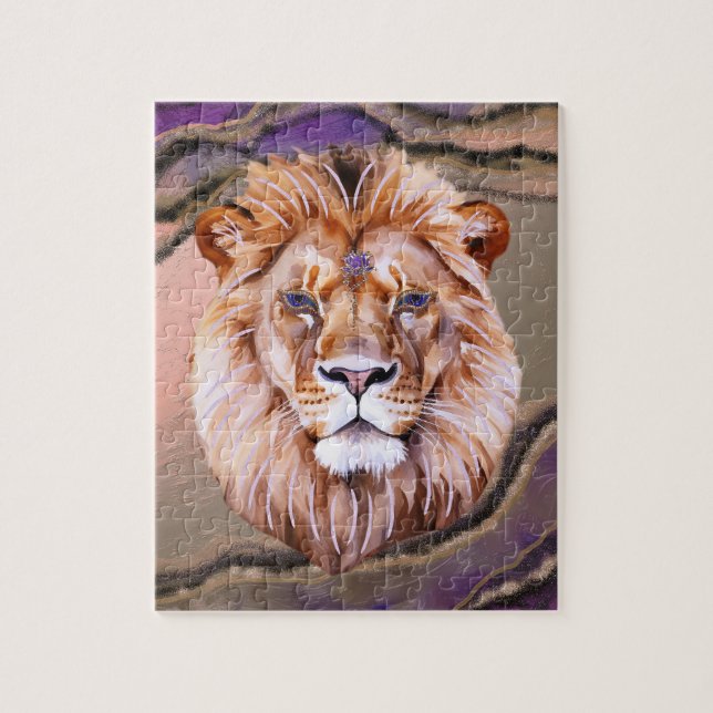Puzzle Lion mystique 2 (Vertical)