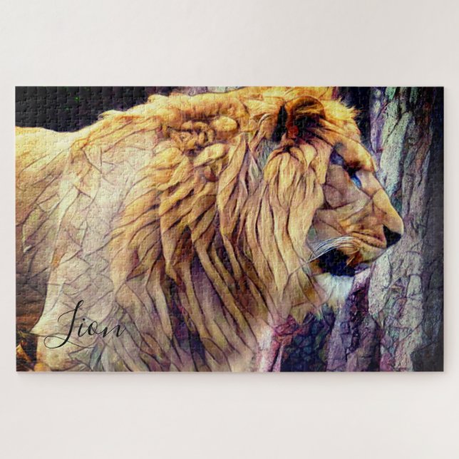 Puzzle Lion [Puzzle : 1014P] (Horizontal)