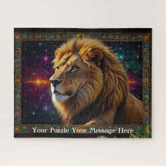 Puzzle Lion tapestry fantasy painting mosaic diamond