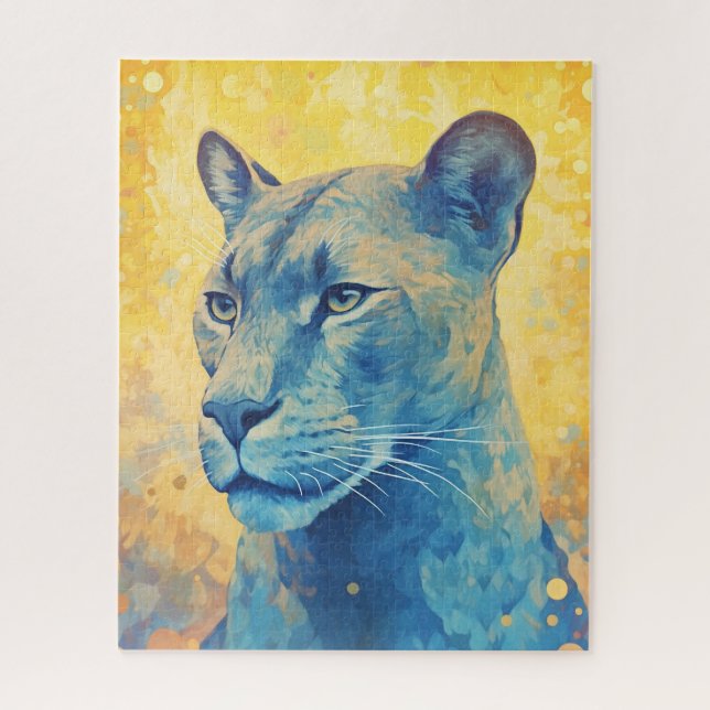 Puzzle Lioness (Vertical)