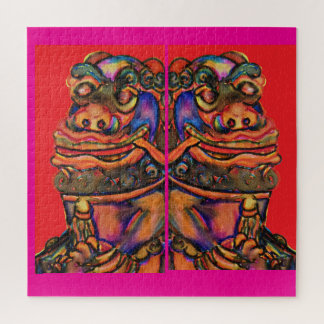 Puzzle Lions chinois