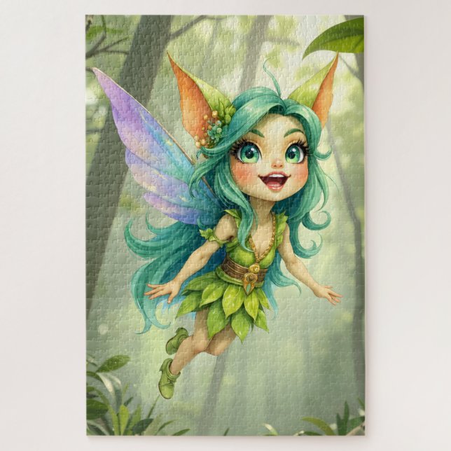 Puzzle Liora la fée de la forêt –Compagne féerique enchan (Vertical)