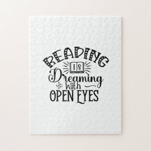 Puzzle Lire L'Art Lire Rêve Avec Les Yeux Ouverts