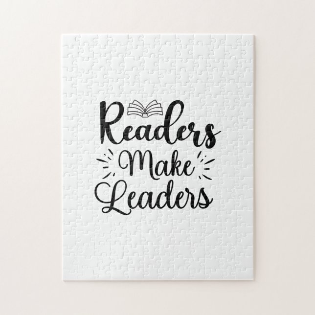 Puzzle Lire Lecture Art Lecteurs Font Leaders (Vertical)