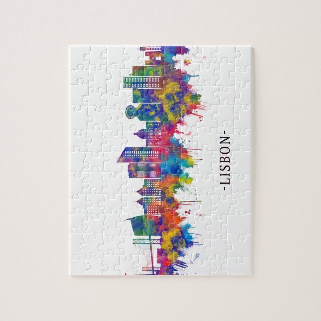 Puzzle Lisbon Portugal (Vertical)