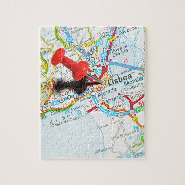 Puzzle Lisbonne, Lisbonne, Portugal (Vertical)