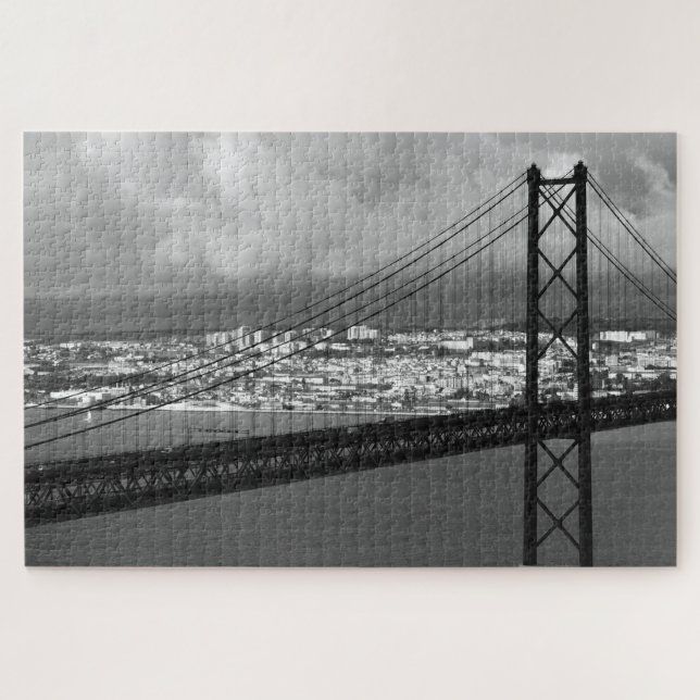 Puzzle Lisbon's skyline (Horizontal)