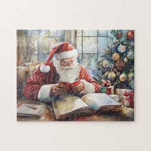 Puzzle Listes de père Noël