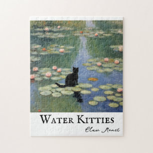 Puzzle Lits d'eau Monet Claw Pond de chat