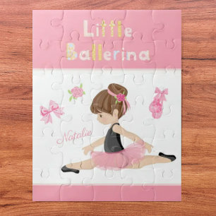 Puzzle Little Ballerina Pink Ballet Girls Nom