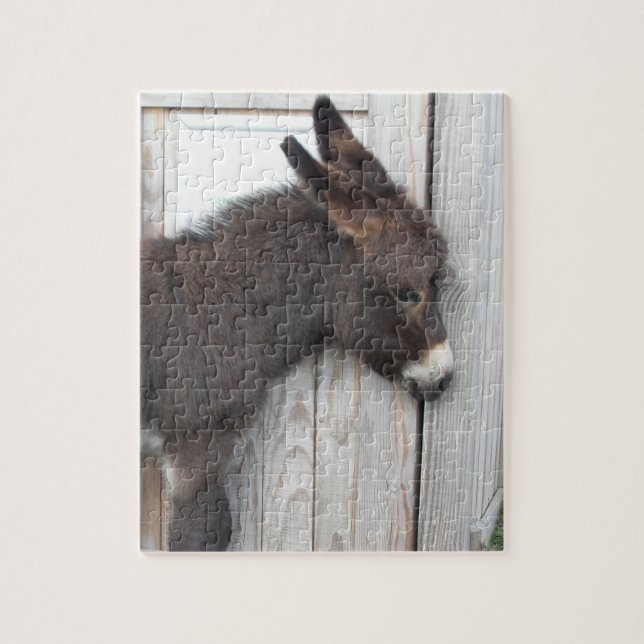 Puzzle Little Chocolate Donkey (Vertical)